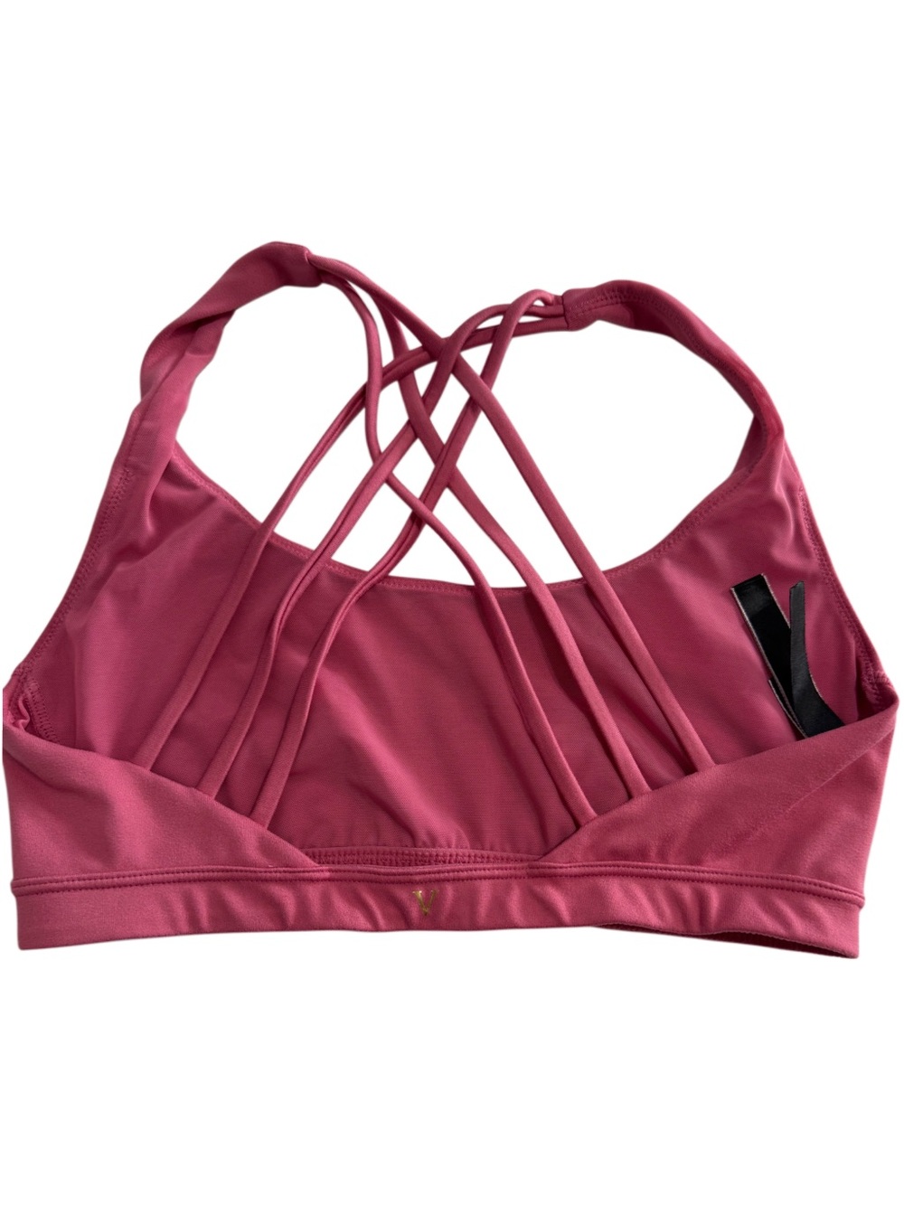 Victoria's Secret Crisscross Back Sports Bra - Raspberry Pink - Picture 2 of 2